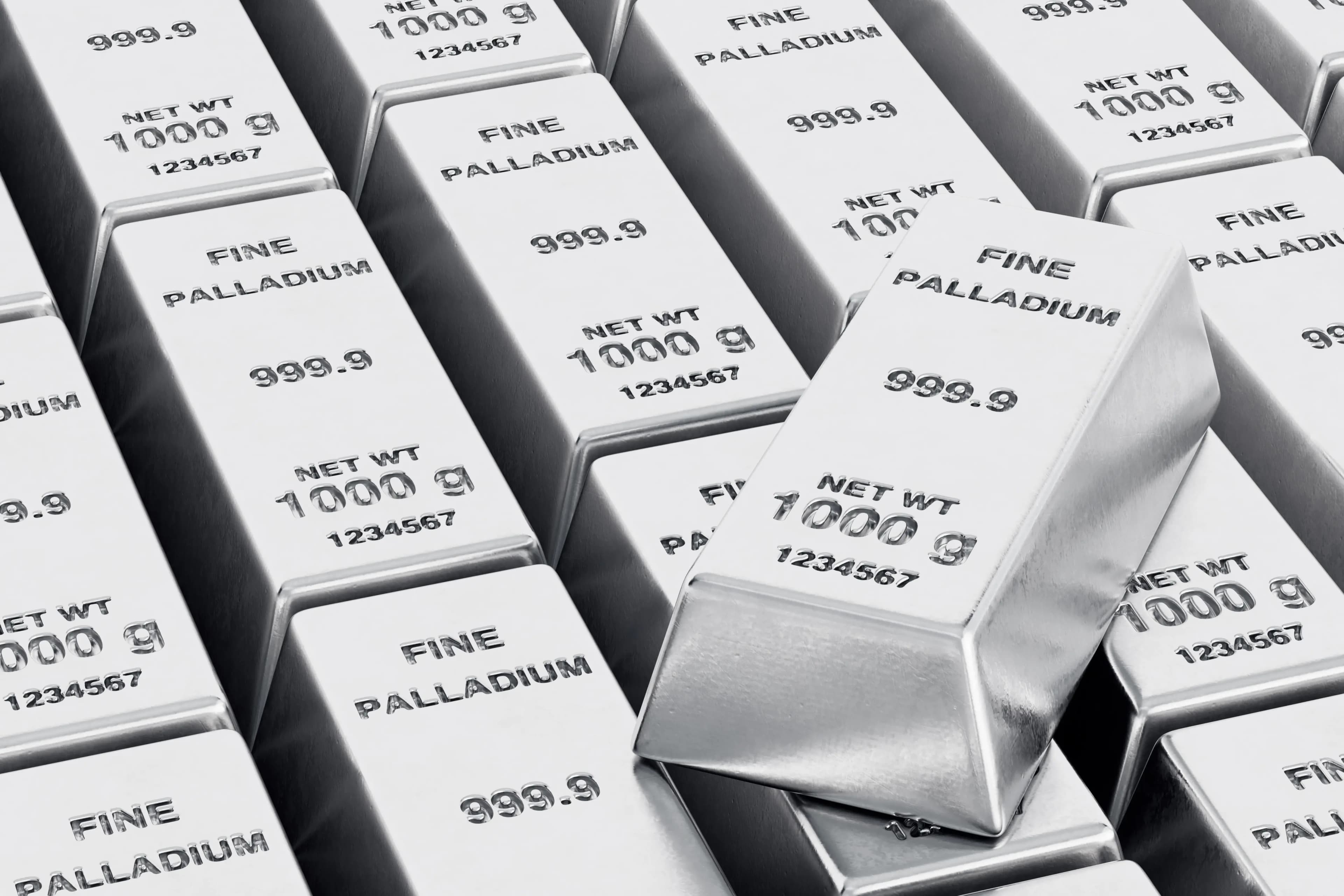 Palladium bullion