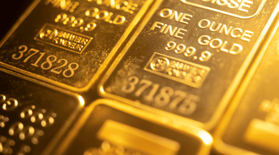 Gold bullion bars