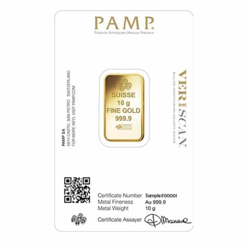 10 gram gold pamp certificate